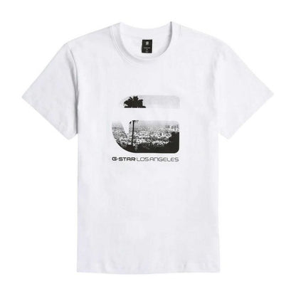 Front - G-Star Mens Los Angeles T-Shirt