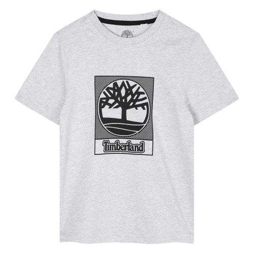 Front - Timberland Childrens/Kids Logo Jersey T-Shirt