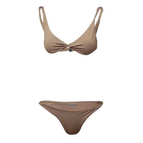 Front - Off White Womens/Ladies Minimalist Bikini