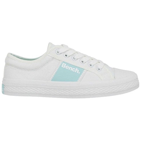 Front - Bench Womens/Ladies Vicky Canvas Trainers