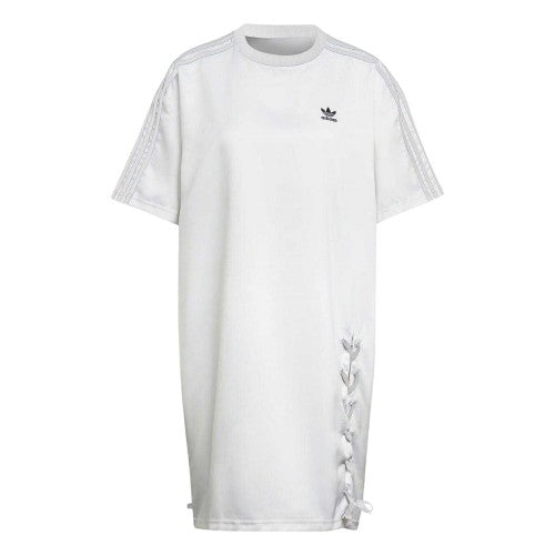 Front - Adidas Womens/Ladies Recycled Polyester T-Shirt Dress