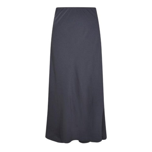 Front - Pieces Womens/Ladies Woven A-line Midi Skirt