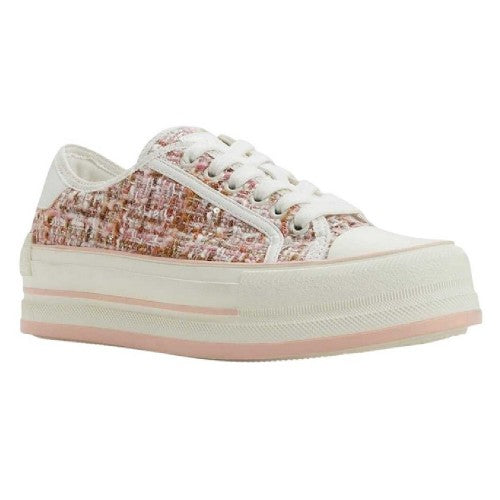 Front - Aldo Womens/Ladies Rayes Tweed Trainers