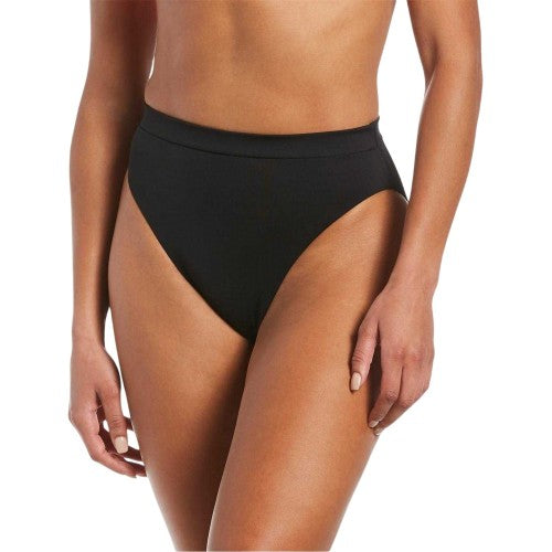 Front - Nike Womens/Ladies High Waist Bikini Bottoms