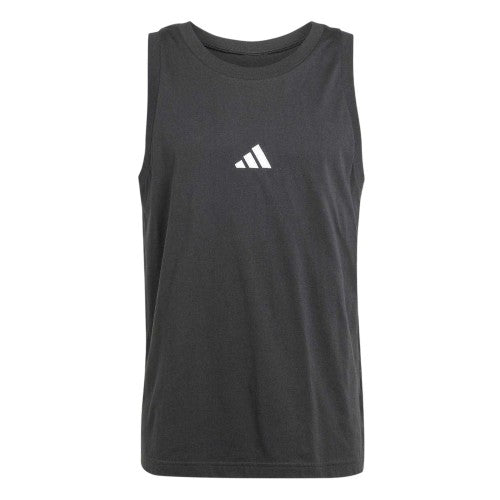 Front - Adidas Mens Essentials Small Logo Tank Top
