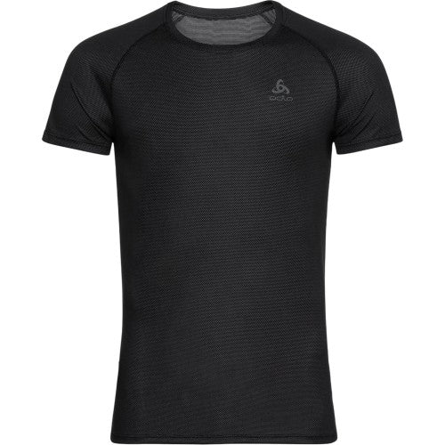 Front - Odlo Mens Crew Neck Slim T-Shirt