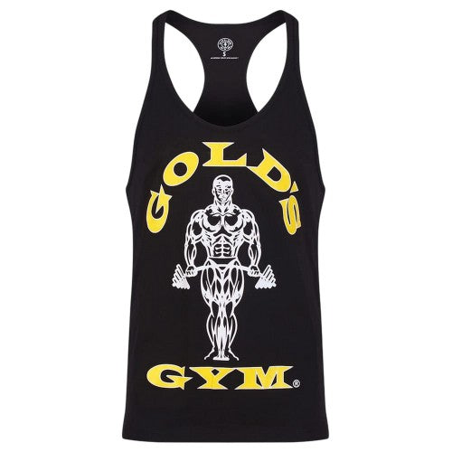 Front - Gold´s Gym Mens Muscle Joe Cotton Vest Top