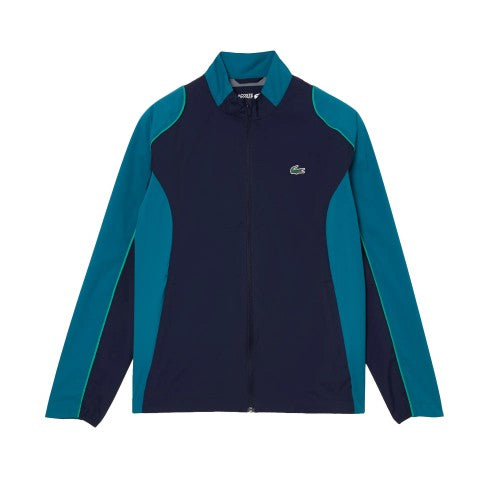 Front - Lacoste Mens Collapsible Sports Golf Jacket