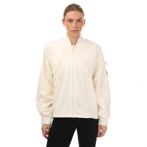 Front - Adidas Womens/Ladies City Escape Loose Track Top