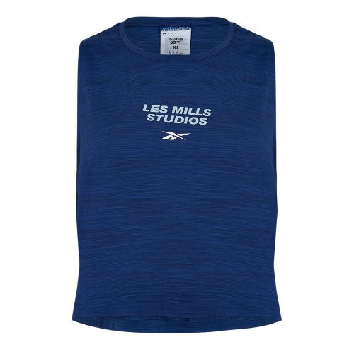Front - Reebok Mens Les Mills Bodycombat Crew Neck Tank Top