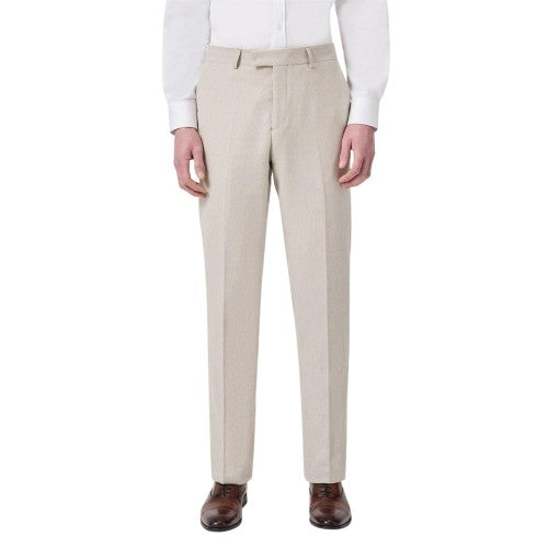 Front - Twisted Tailor Mens Slim Trousers