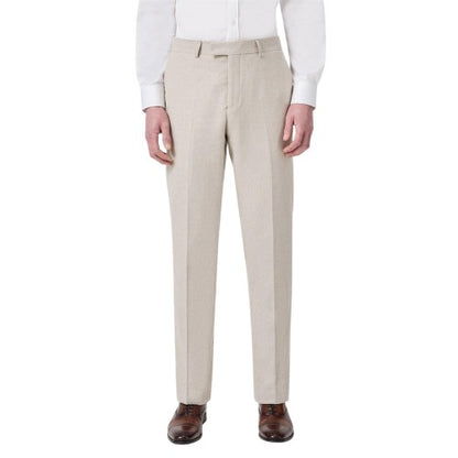 Front - Twisted Tailor Mens Slim Trousers
