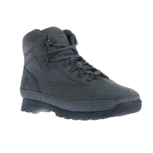 Front - Timberland Mens Euro Hiker Grain Leather Mid Cut Boots