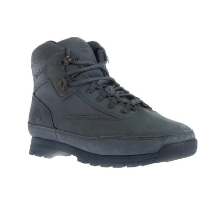 Front - Timberland Mens Euro Hiker Grain Leather Mid Cut Boots