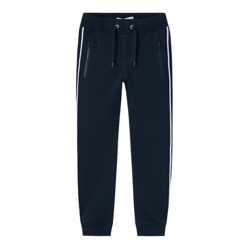 Front - Name It Childrens/Kids Side Stripe Regular Sweatpants