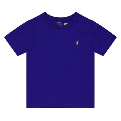 Front - Ralph Lauren Childrens/Kids Embroidered Logo T-Shirt