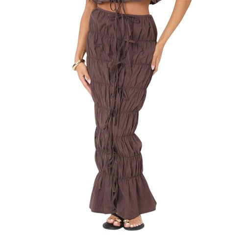 Front - I Saw It First Womens/Ladies Poplin Maxi Skirt