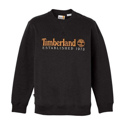 Front - Timberland Mens Established 1973 Cotton Blend Sweatshirt