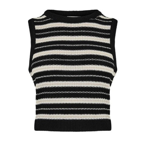 Front - Jack Wills Womens/Ladies Striped Sleeveless Tank Top