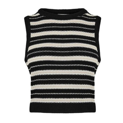 Front - Jack Wills Womens/Ladies Striped Sleeveless Tank Top