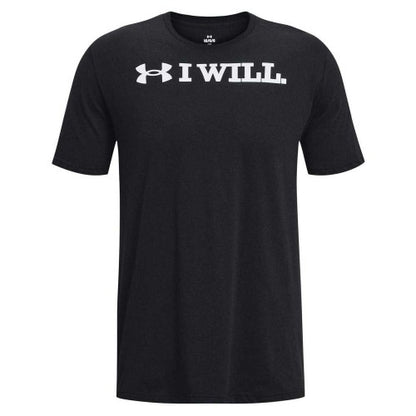 Front - Under Armour Mens I Will T-Shirt