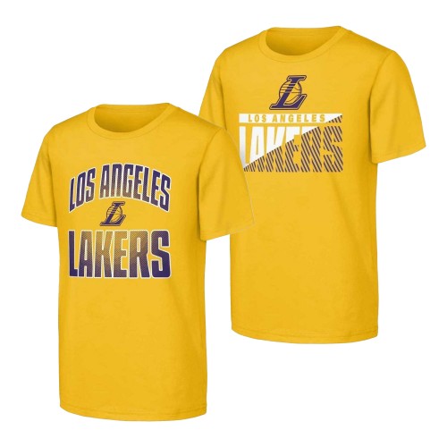 Front - Los Angeles Lakers Unisex Adult T-Shirt (Pack of 2)