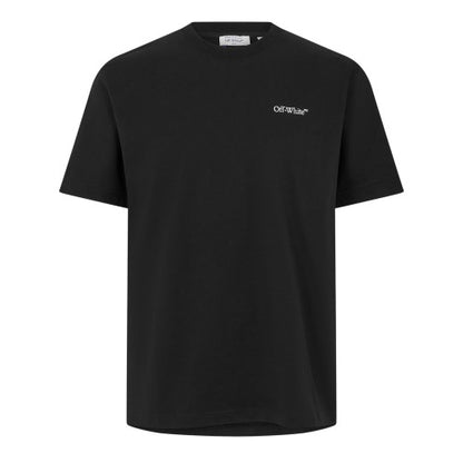 Front - Off White Unisex Adult Cloud Logo T-Shirt