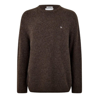 Front - Jack Wills Mens Crew Neck Baggy Sweatshirt