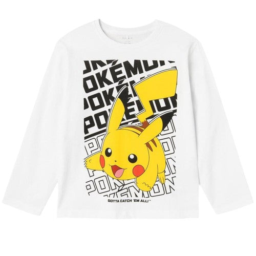 Front - Pokemon Childrens/Kids Pikachu T-Shirt
