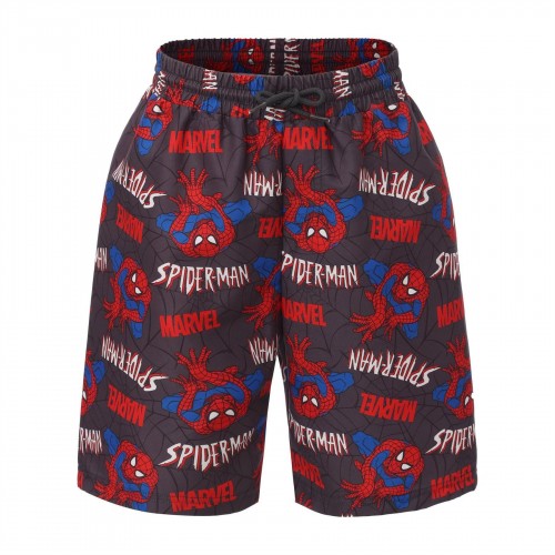 Front - Spider-Man Childrens/Kids All-Over Print Swim Shorts