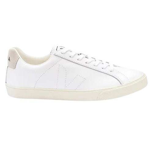 Front - Veja Mens Esplar Leather Trainers