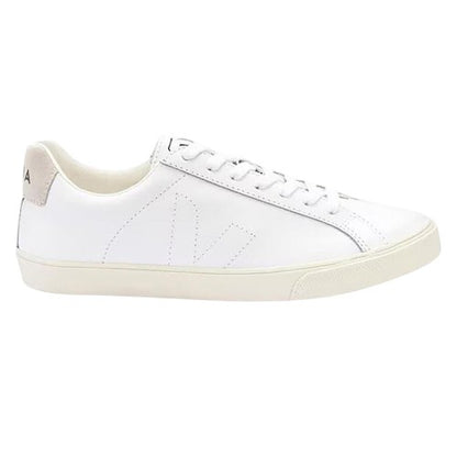 Front - Veja Mens Esplar Leather Trainers
