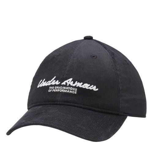 Front - Under Armour Unisex Adult Sportstyle Corduroy Baseball Cap