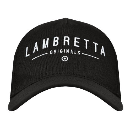 Front - Lambretta Originals Cotton Blend Baseball Cap