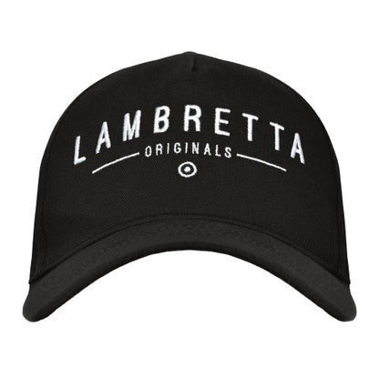 Front - Lambretta Originals Cotton Blend Baseball Cap