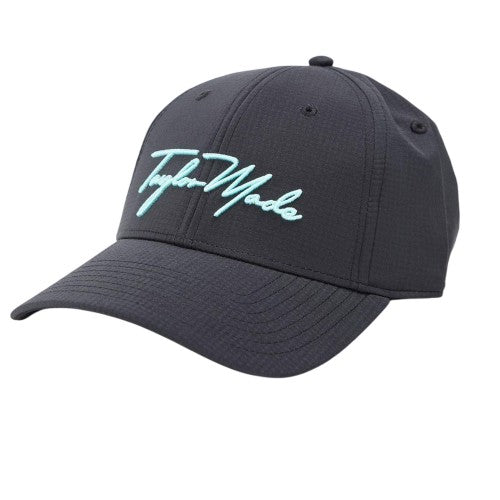 Front - TaylorMade Womens/Ladies Logo Curved Peak Golf Baseball Cap