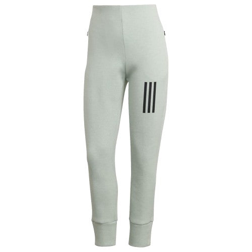 Front - Adidas Womens/Ladies Mission Victory High Waist Slim Jogging Bottoms