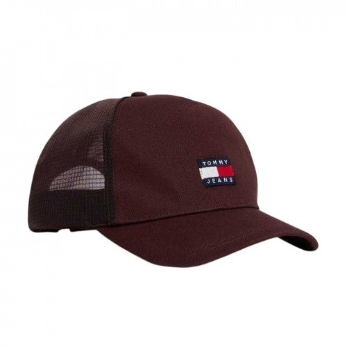 Front - Tommy Jeans Logo Adjustable Trucker Cap