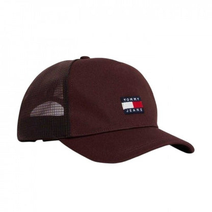 Front - Tommy Jeans Logo Adjustable Trucker Cap