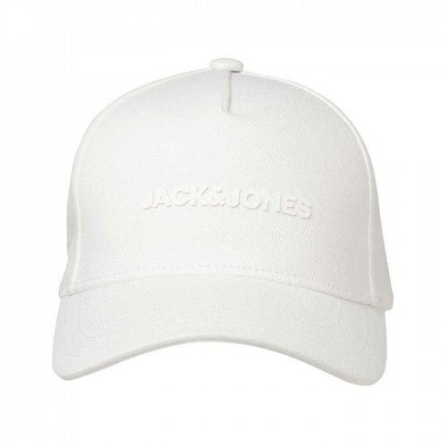 Front - Jack And Jones Mens Embossed Logo Dad Hat