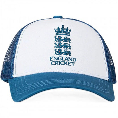 Front - England Cricket Unisex Adult Cricket Trucker Cap