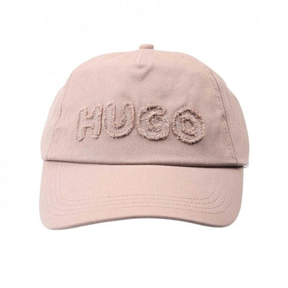 Front - Hugo Womens/Ladies Cara-FR Raw Edge Cotton Twill Casual Baseball Cap
