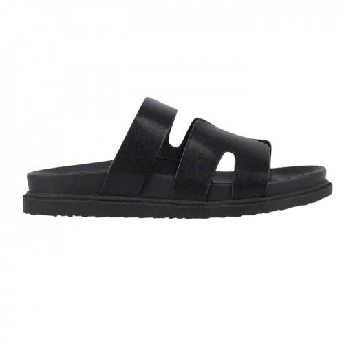 Front - Miso Womens/Ladies Leather Slide