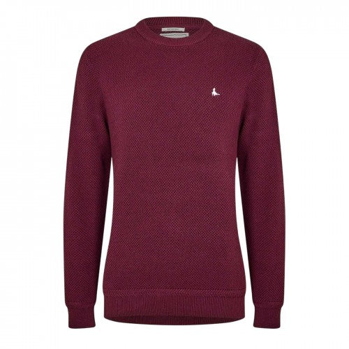Front - Jack Wills Mens Linus Seed Stitched Jumper
