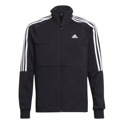 Front - Adidas Childrens/Kids Sereno 3 Stripes Track Jacket