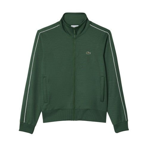 Front - Lacoste Mens Paris Piqué Zip Front Track Jacket