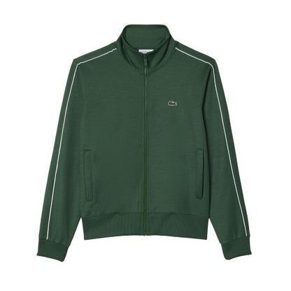 Front - Lacoste Mens Paris Piqué Zip Front Track Jacket