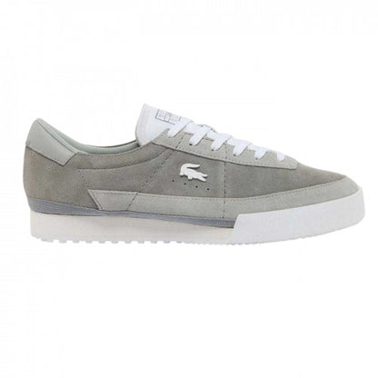 Front - Lacoste Womens/Ladies Aura Leather Flat Trainers