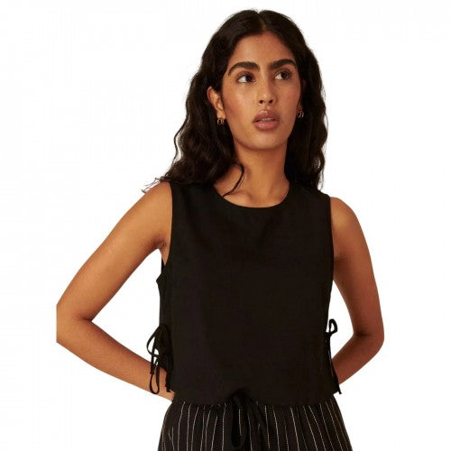 Front - Nobody´s Child Womens/Ladies Sleeveless Crop Top