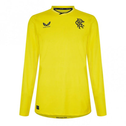 Front - Castore Mens Rangers FC Long-Sleeved T-Shirt